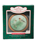 Hallmark Purple Finch - 7th in Series Keepsake Ornament 1988 QX3711