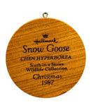 Hallmark Snow Goose - 6th in Series Keepsake Ornament 1987 QX3717