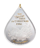 Hallmark Ornament: 1986 Three French Hens  | QX3786