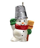 Hallmark Thimble Snowman - 11th in Series Keepsake Ornament 1988 QX4054