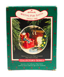 Hallmark Ornament: 1988 Waiting for Santa  | QX4061