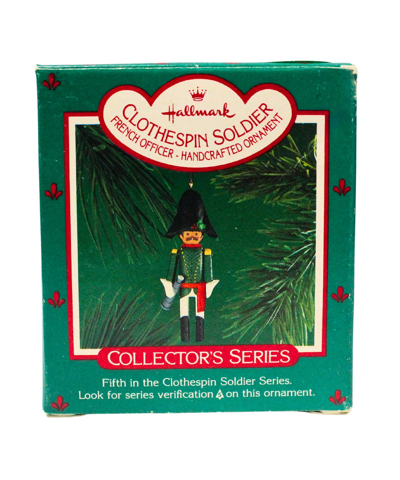 Hallmark Ornament: 1986 Clothespin Soldier | QX4063