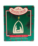 Hallmark Ornament: 1986 Miniature Creche | QX4076