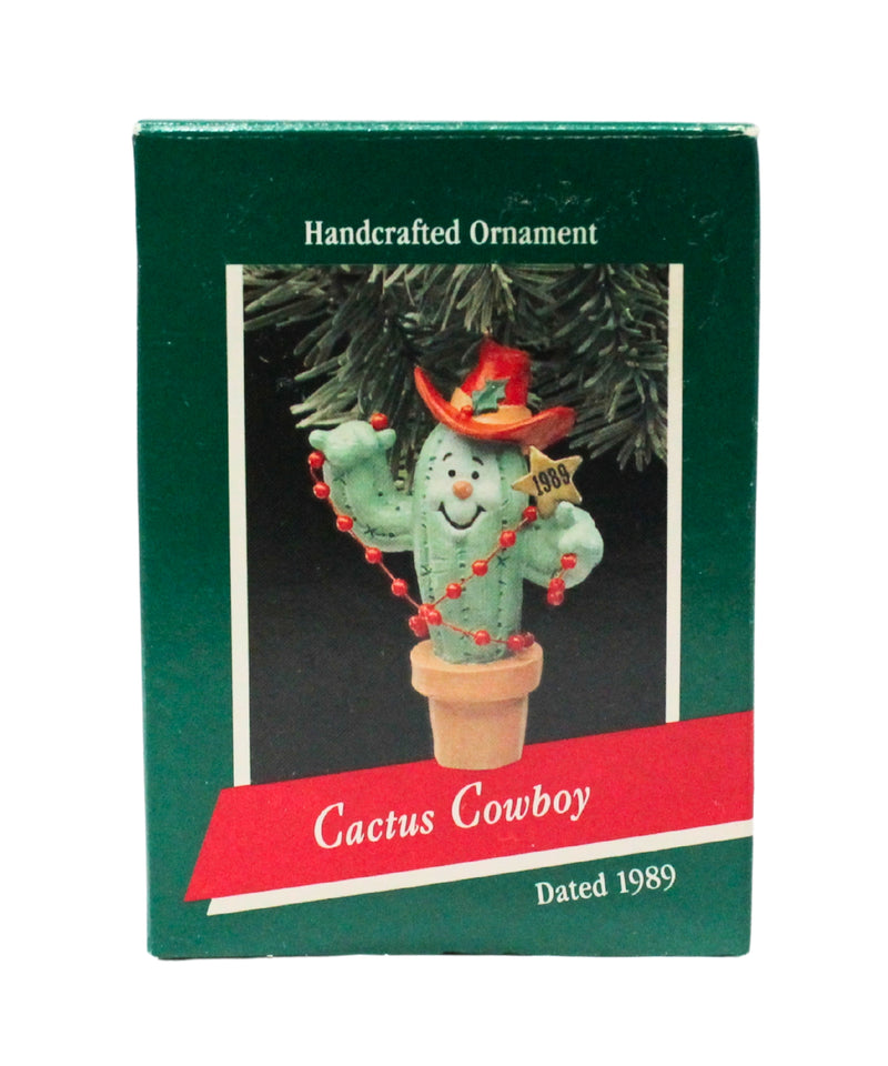 Hallmark Ornament: 1989 Cactus Cowboy | QX4112