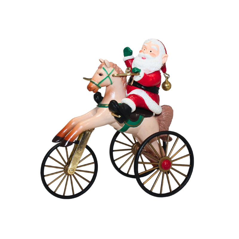 Hallmark Ornament: 1988 The Wonderful Santacycle | QX4114