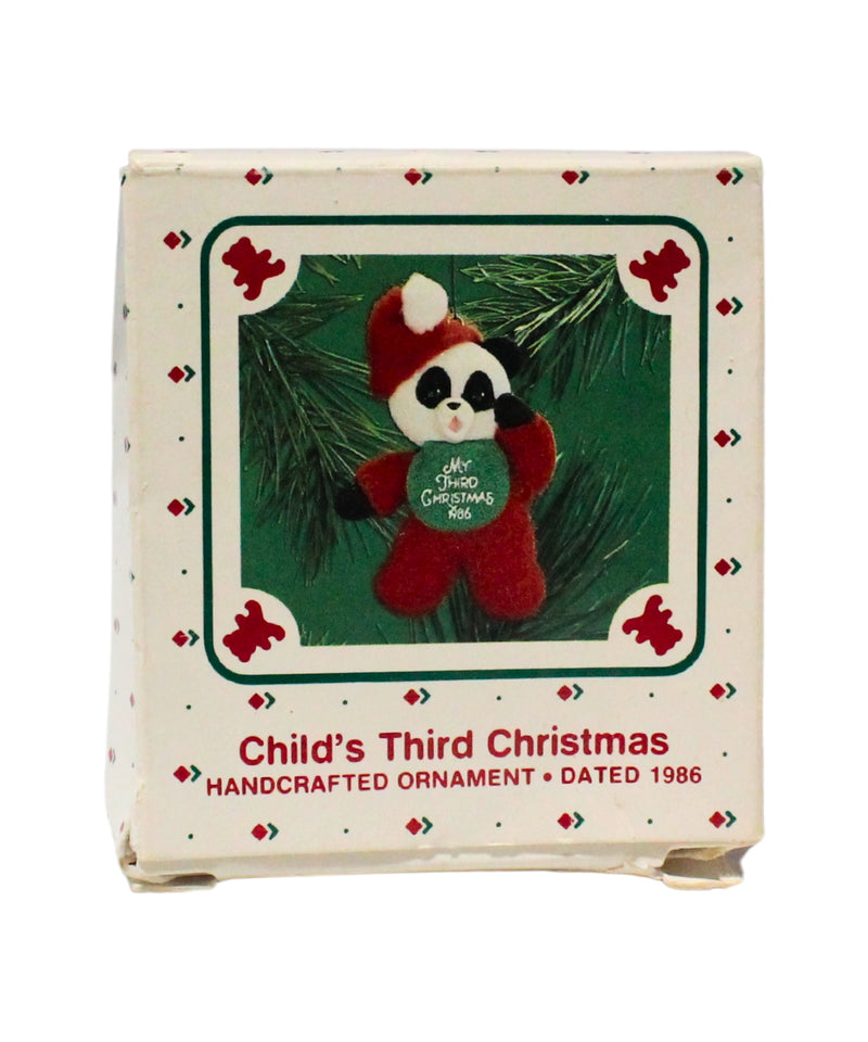 Hallmark Ornament: 1986 Child's Third Christmas | QX4136