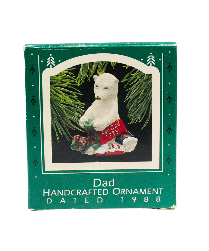 Hallmark Ornament: 1988 Dad | QX4141