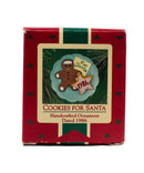 Hallmark Ornament: 1986 Cookies For Santa  | QX4146