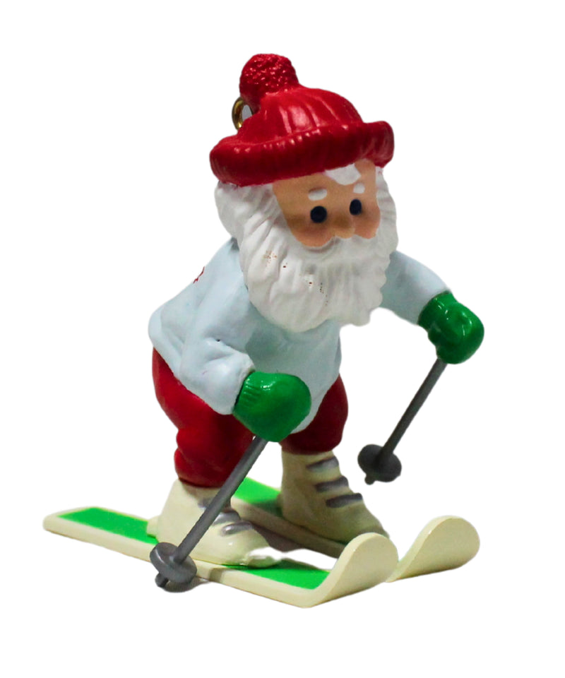 Hallmark Ornament: 1989 Snowplow Santa  | QX4205