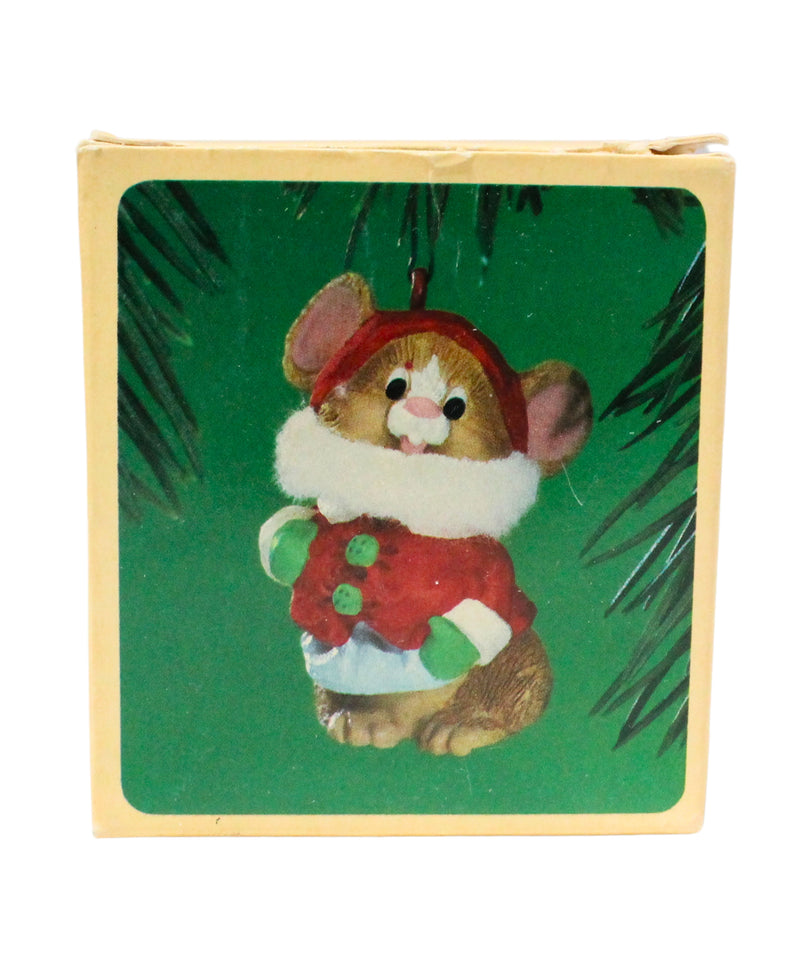 Hallmark Ornament: 1984 Santa Mouse | QX4334