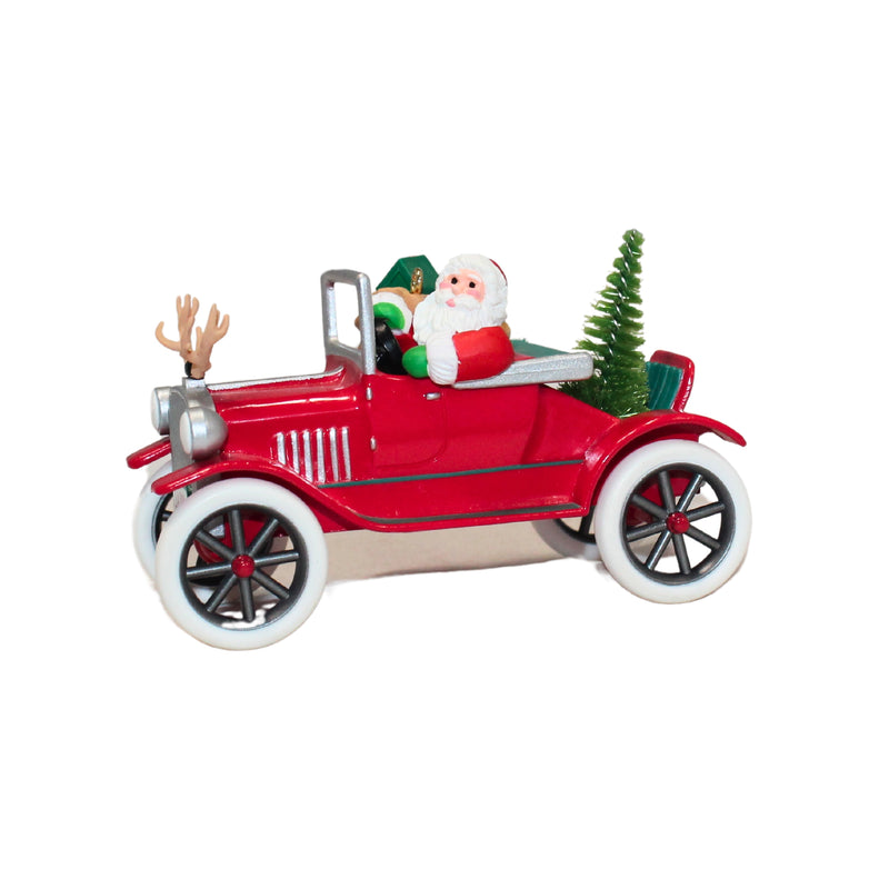 Hallmark Ornament: 1991 Santa's Antique Car | QX4349