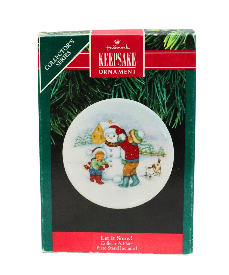 Hallmark Ornament: 1991 Let It Snow! | QX4369