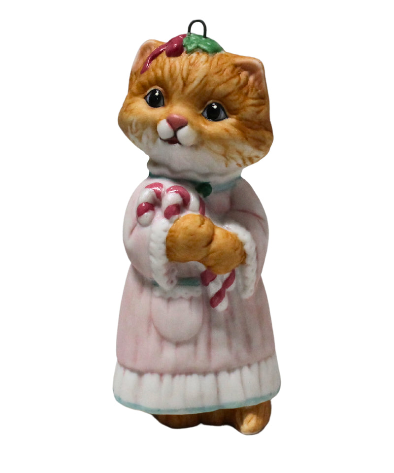 Hallmark Ornament: 1991 Christmas Kitty | QX4377