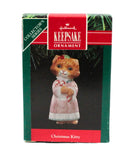 Hallmark Ornament: 1991 Christmas Kitty | QX4377