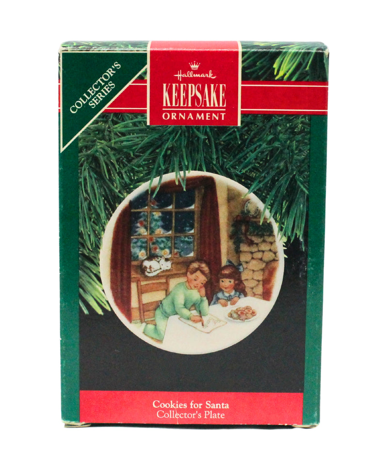 Hallmark Ornament: 1990 Cookies for Santa  | QX4436