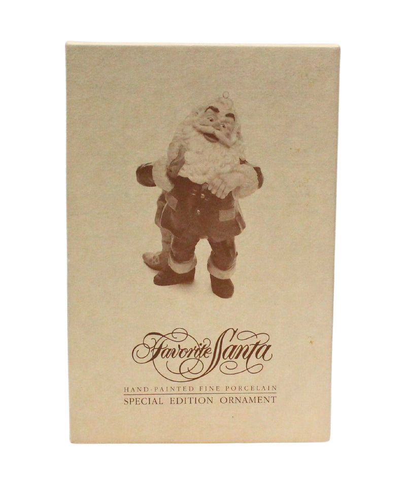 Hallmark Ornament: 1987 Favorite Santa  | QX4457