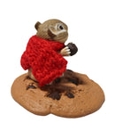 Hallmark Chocolate Chipmunk - Clip-On Ornament  Keepsake Ornament 1987 QX4567