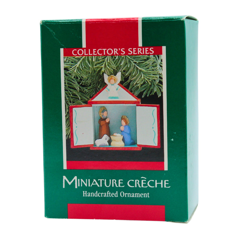 Hallmark Ornament: 1989 Miniture Crèche | QX4592