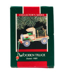 Hallmark Ornament: 1989 Wooden Truck | QX4595