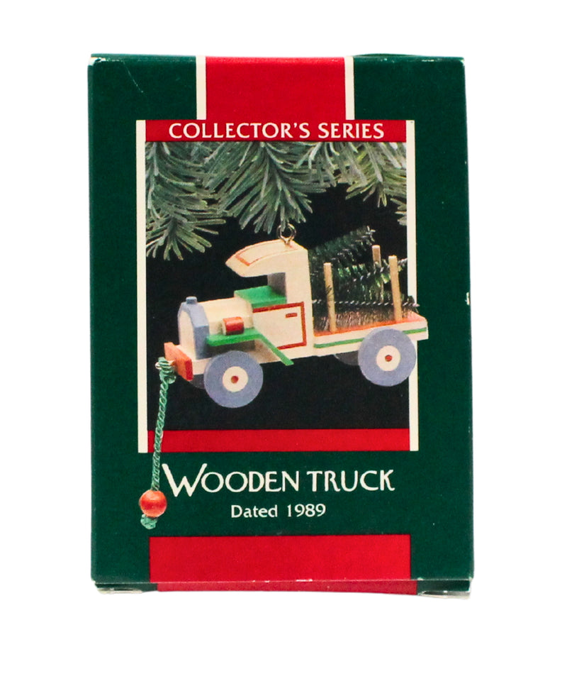 Hallmark Ornament: 1989 Wooden Truck | QX4595