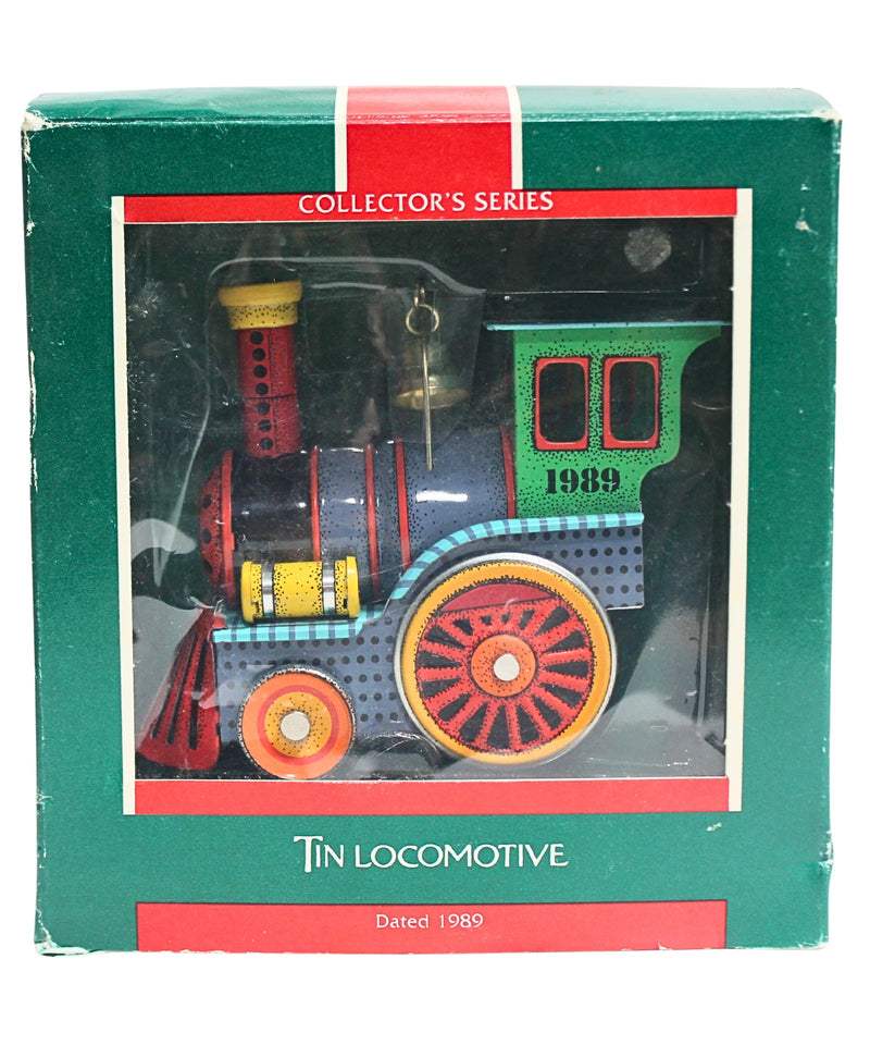 Hallmark Ornament: 1989 Tin Locomotive