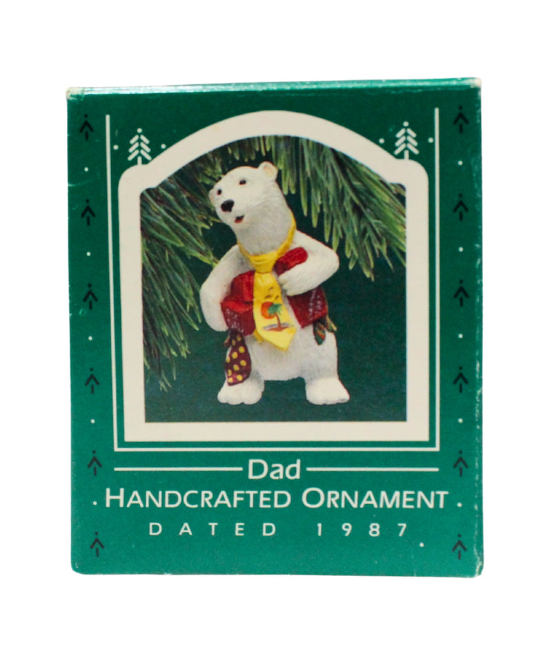 Hallmark Ornament: 1987 Dad | QX4629