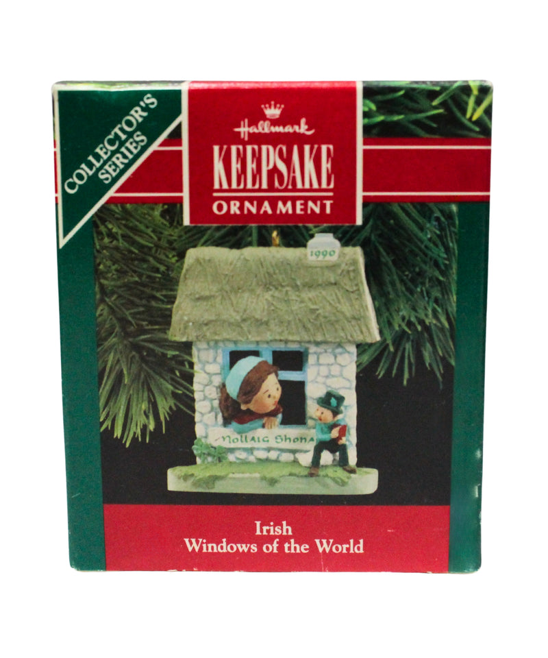 Hallmark Ornament: 1990 Windows of the World - Irish | QX4636