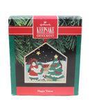 Hallmark Happy Voices - Caroling Keepsake Ornament 1990 QX4645