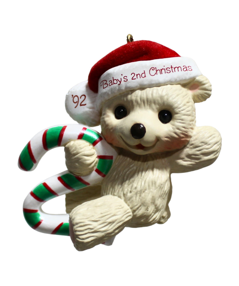Hallmark Ornament: 1992 Baby's 2nd Christmas | QX4651