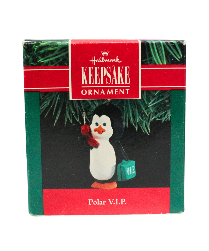 Hallmark Ornament: 1990 Polar V.I.P. | QX4663