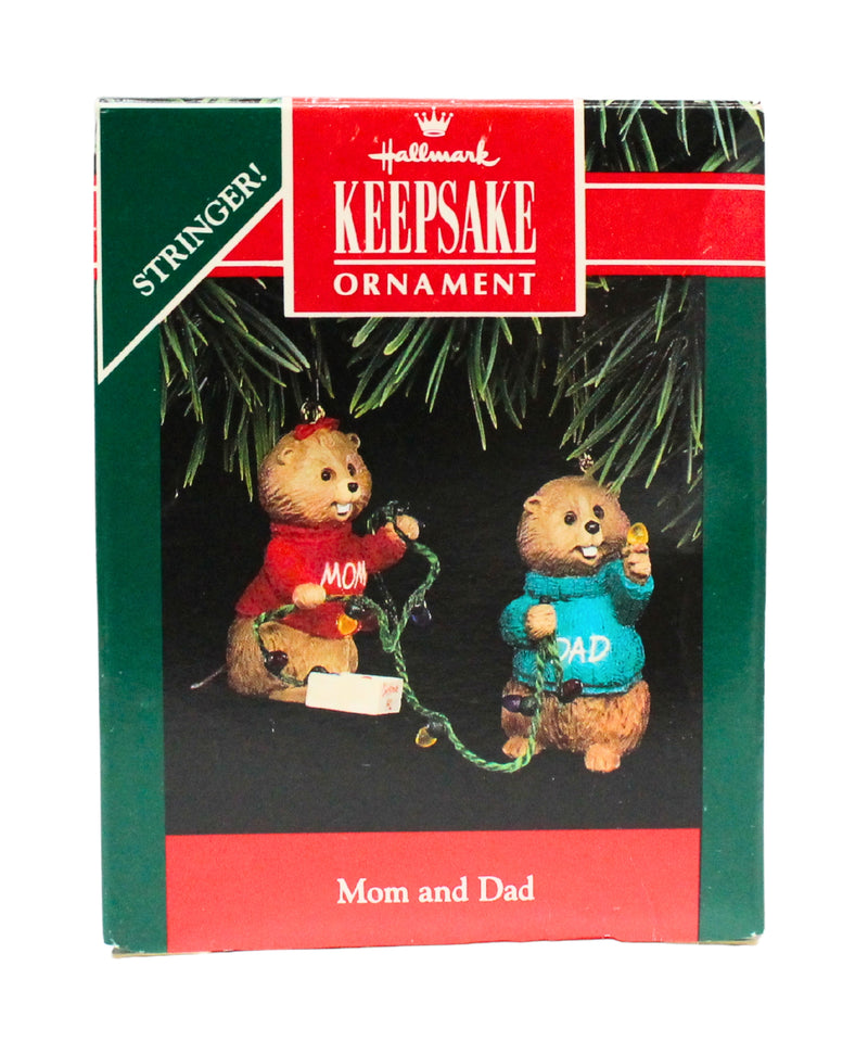 Hallmark Ornament: 1992 Mom and Dad | QX4671