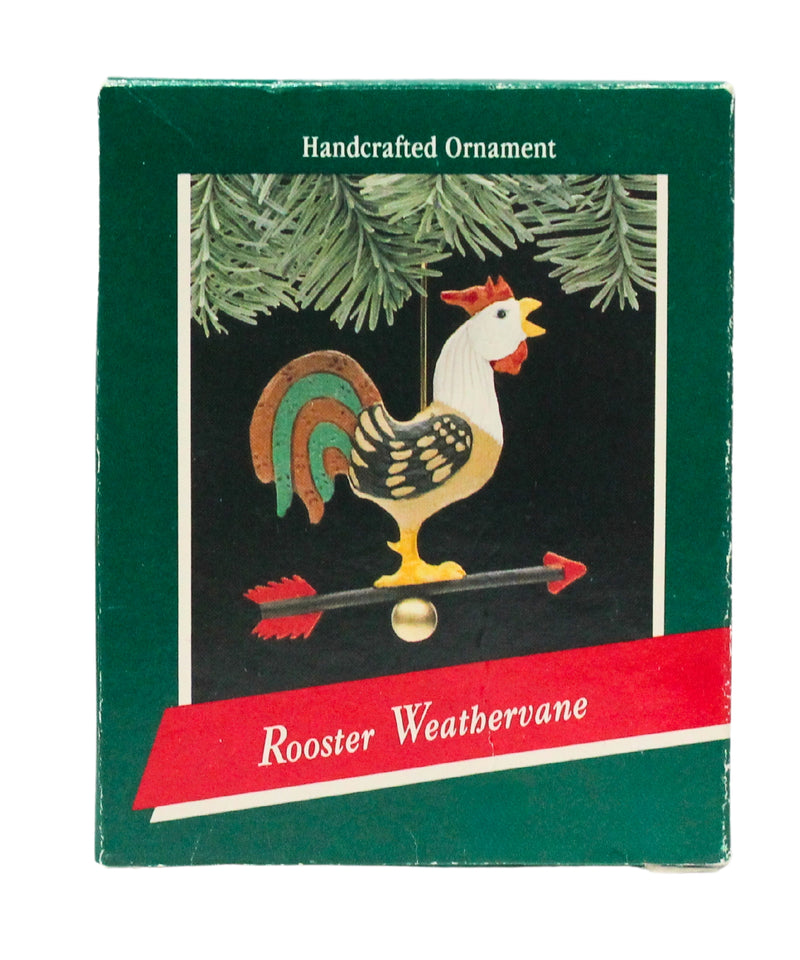 Hallmark Ornament: 1989 Rooster Weathervane | QX4675