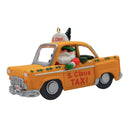 Hallmark Ornament: 1990 S. Claus Taxi | QX4686