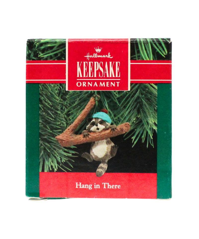 Hallmark Ornament: 1990 Hang In there | QX4713