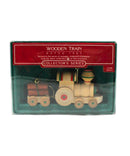 Hallmark Ornament: 1985 Wooden Train  | QX4722