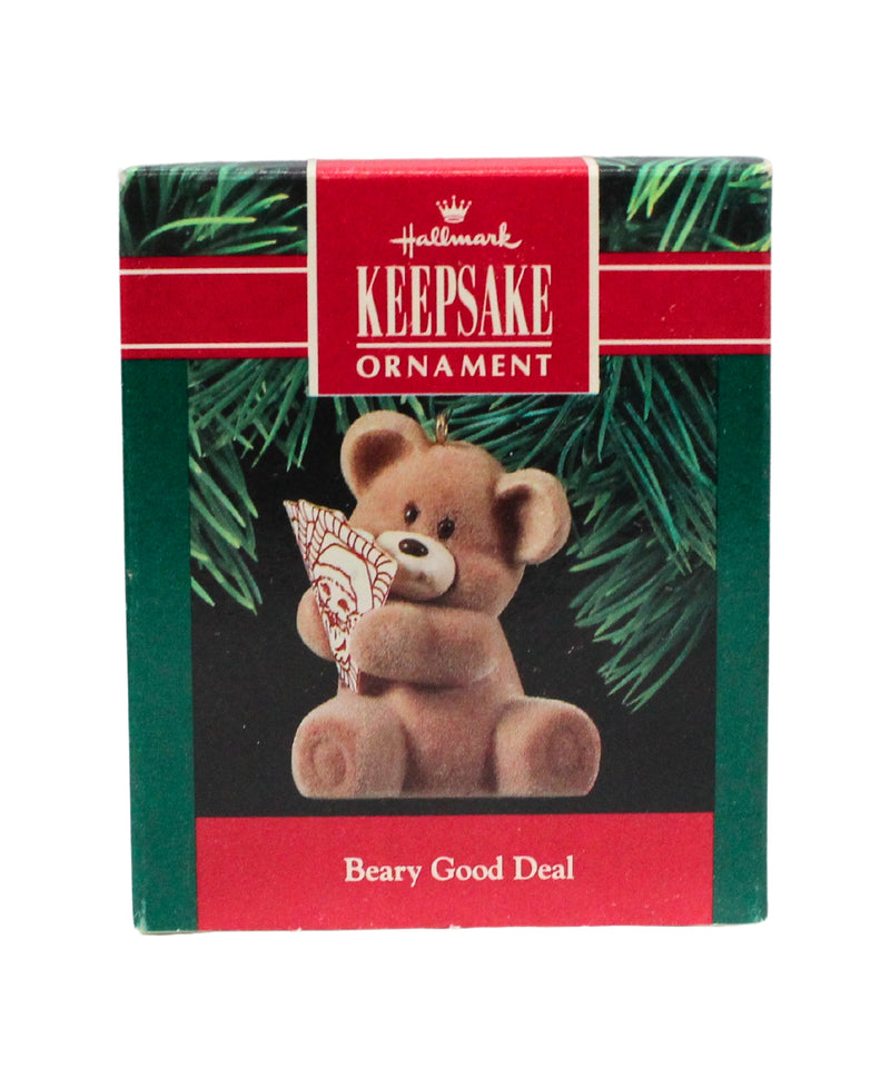 Hallmark Ornament: 1990 Beary Good Deal | QX4733