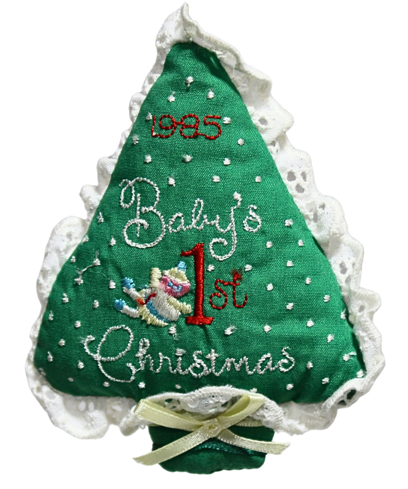 Hallmark Ornament: 1985 Baby's First Christmas | QX4782