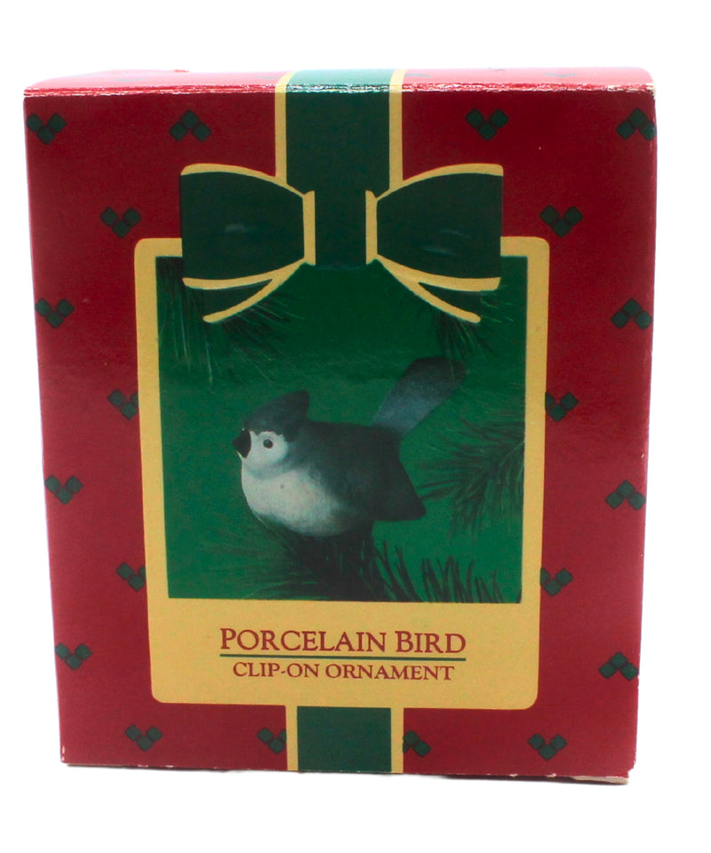 Hallmark Ornament: 1985 Porcelain Bird Tufted Titmouse | QX4795