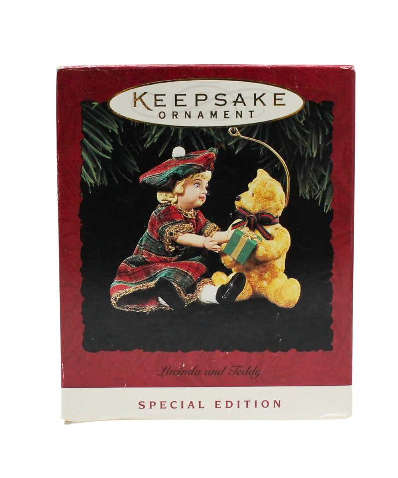 Hallmark Ornament: 1994 Lucinda and Teddy | QX4813