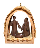 Hallmark Ornament: 1985 Miniature Creche  | QX4825