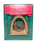 Hallmark Ornament: 1985 Miniature Creche  | QX4825