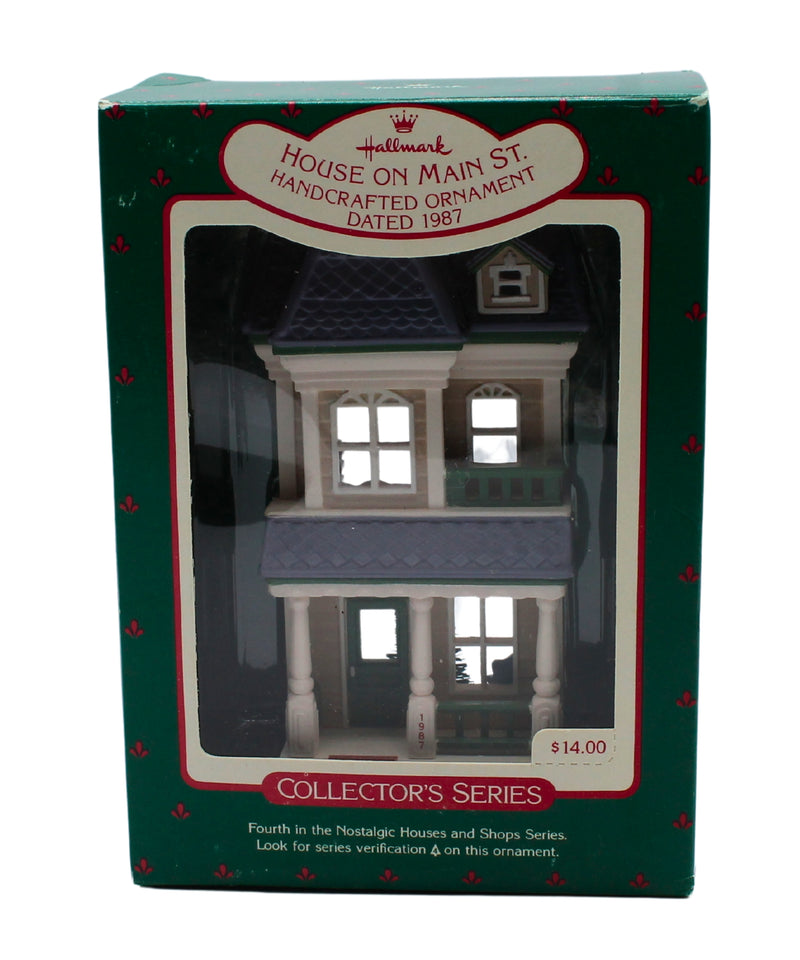 Hallmark Ornament: 1987 House on Main St. | QX4839