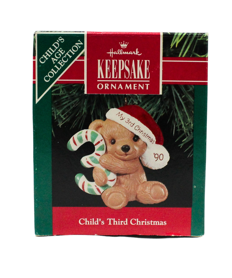 Hallmark Ornament: 1990 Child's Third Christmas | QX4866