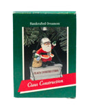 Hallmark Ornament: 1989 Claus Construction  | QX4885