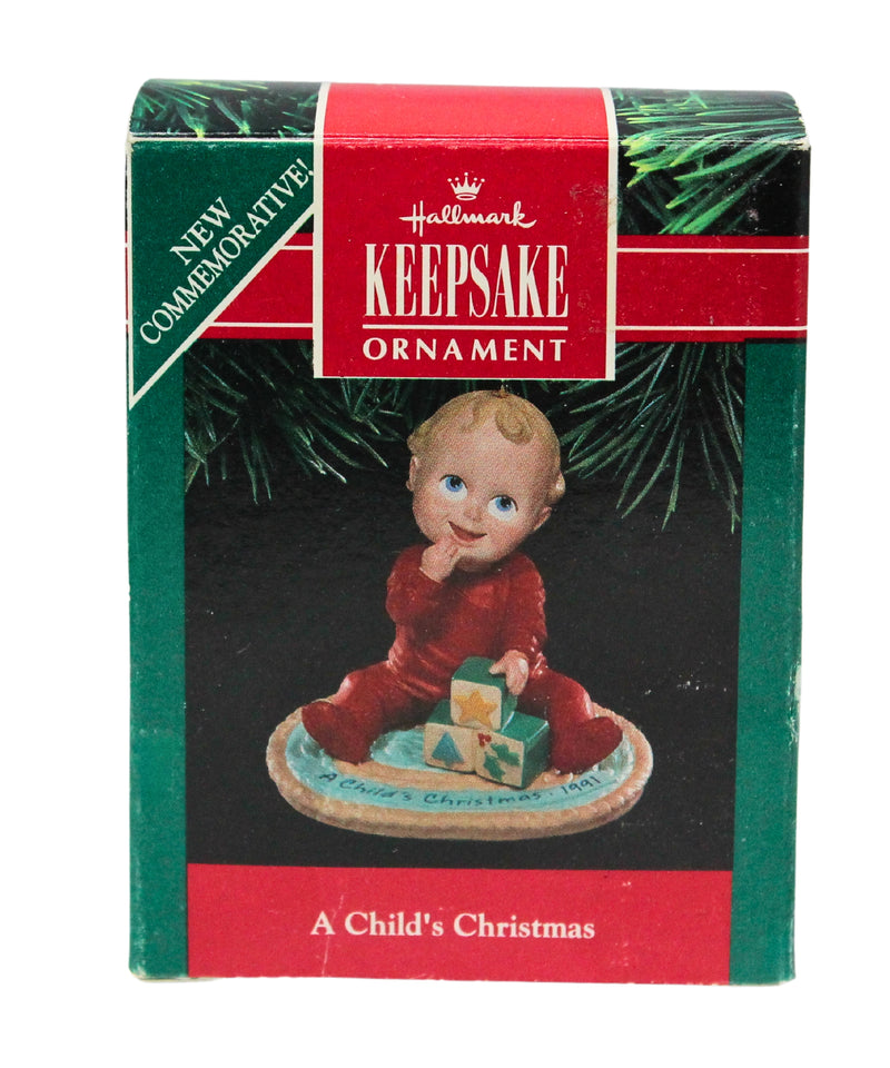 Hallmark Ornament: 1991 A Child's Christmas | QX4887