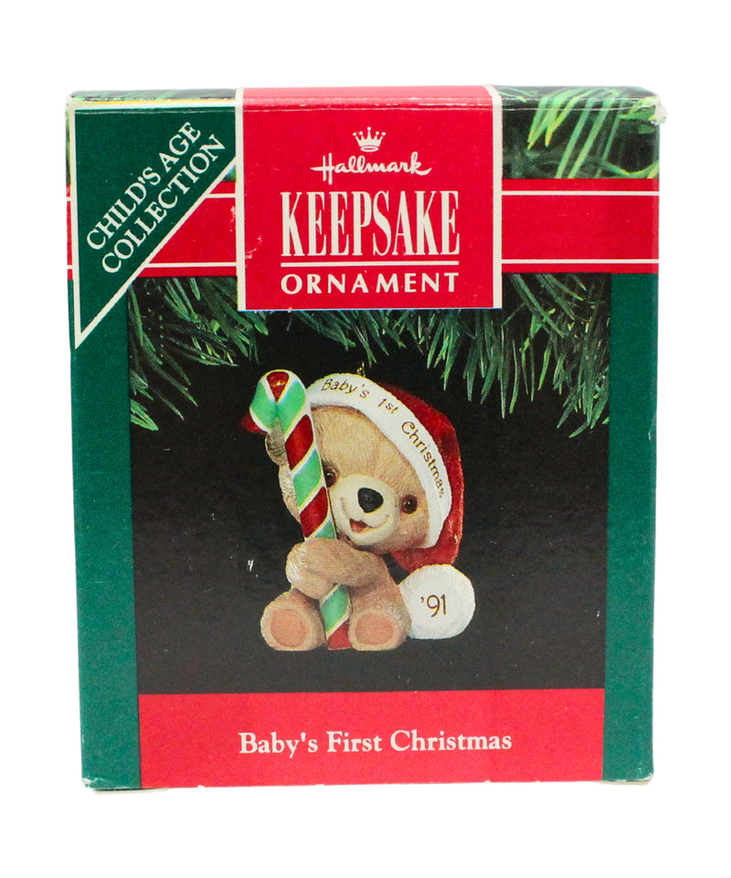 Hallmark Ornament: 1991 Baby's First Christmas | QX4889