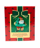 Hallmark Ornament: 1985 Sun & Fun Santa  | QX4922