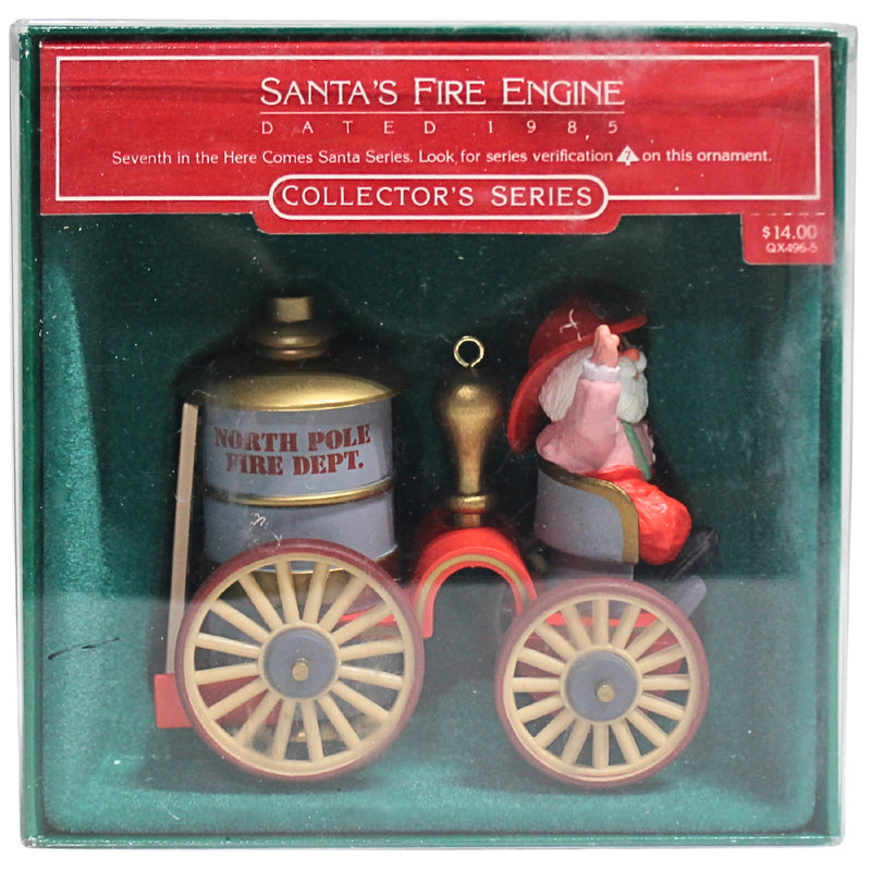 Hallmark Ornament: 1985 Here Comes Santa