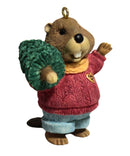 Hallmark Yule Logger- Keepsake Ornament 1991 QX4967
