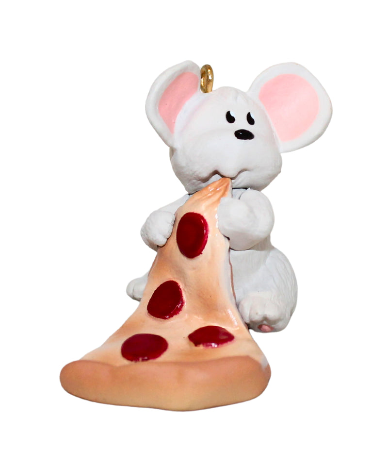 Hallmark Ornament: 1990 Pepperoni Mouse  | QX4973